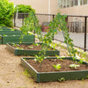 2/4 Pack Metal Garden Trellis for Climbing Plants-Set of 4