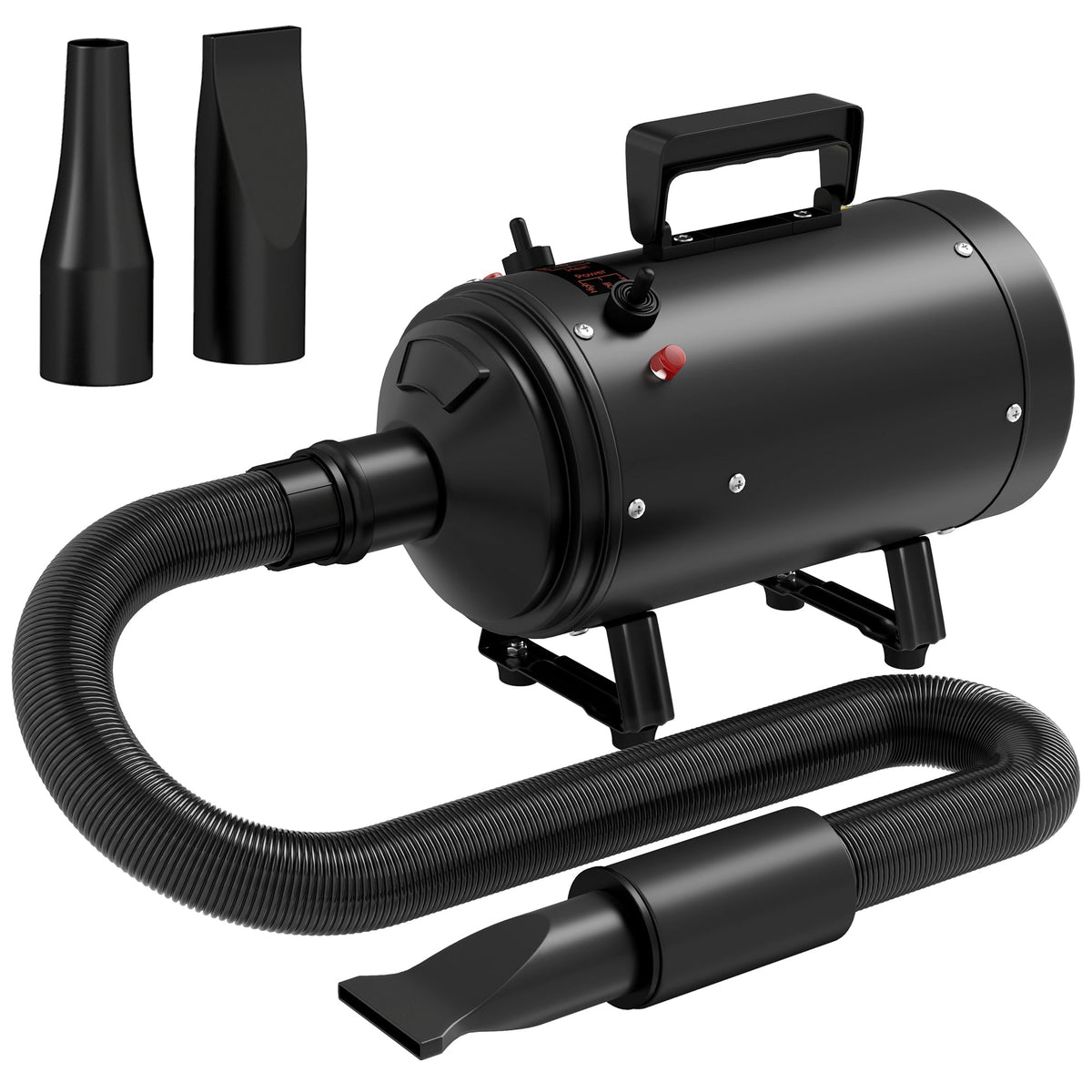 PawHut 2200W Dog Hair Dryer with flexible hose and three nozzles