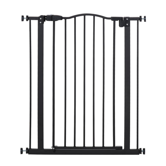 PawHut Pressure Fit Dog Stair Gate shown in full against a plain white background