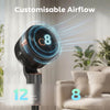 HOMCOM 20 dB Silent Standing Fan for Bedroom, 44
