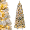 Pop up Artificial Christmas Tree with PVC Tips and Pine Needles-210 cm