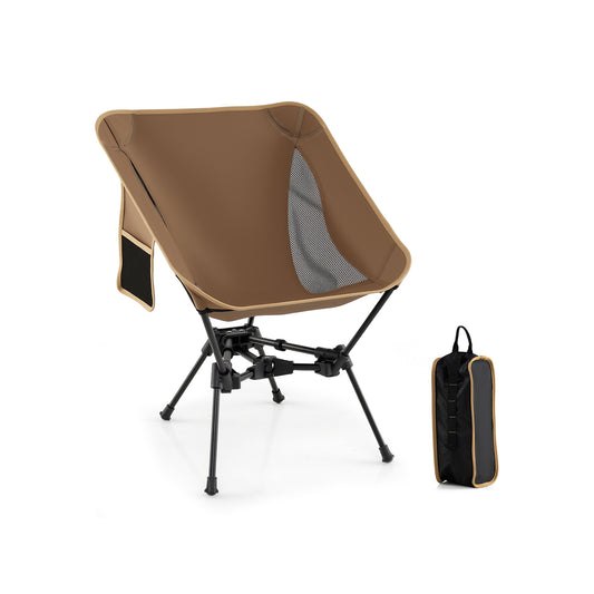 Portable Camping Chair and its carry bag shown against a white background