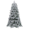 Pre-Lit Artificial Christmas Tree with Mixed Branch Tips-180 cm