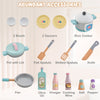 Pretend Kitchen Toy Set with Various Cooking Accessories