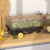 HOMCOM 40-70â Six-Tray Food Dehydrator - Black