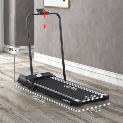 HOMCOM Foldable Walking Treadmill in Blue