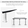 Outsunny 4.35 x 3m Outdoor Patio Gazebo Pergola, Retractable Pergola Canopy Aluminum Post & PC Roof,  Grey