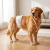 PawHut Dog Diapers Super Absorbent Leak-Proof Dog Nappies for Male Dogs Size L 62-80 cm Waist