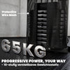 SPORTNOW Home Multi Gym Smith Machine with 65kg Weight Stack, Cable Pulley System, Chest Station, Preacher Pad & Leg Developer