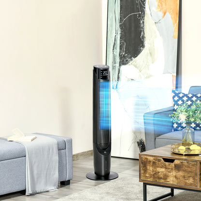 HOMCOM Ice Cooling Tower Fan in Black