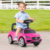 Ride on Sliding Car with Steering Wheel with Horn and Engine Sound-Pink