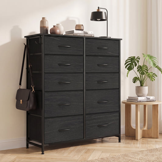 HOMCOM Chest of Drawers in Black