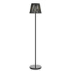 Outsunny Outdoor Solar Floor Lamp, Adjustable Height Rechargeable Floor Lamp IP44 Waterproof