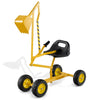 Sand Digger for Kids, Sandbox Toy Digger Outdoor Construction Excavator for 3+ Years Old Boys and Girls-Yellow