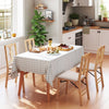 Set of 2 Folding Dining Chairs with Soft Padded Seat and Smooth Solid Backrest-Beige