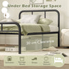 Bed Frame with Headboard and Footboard-Single Size