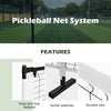 Offical Size Net System with Steel Pipes Strong and Carry Bag