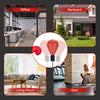 Punching Bag with Stand and Gloves-Red
