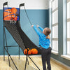 Folding Basketball Arcade Game with Electronic Scorer and Buzzer