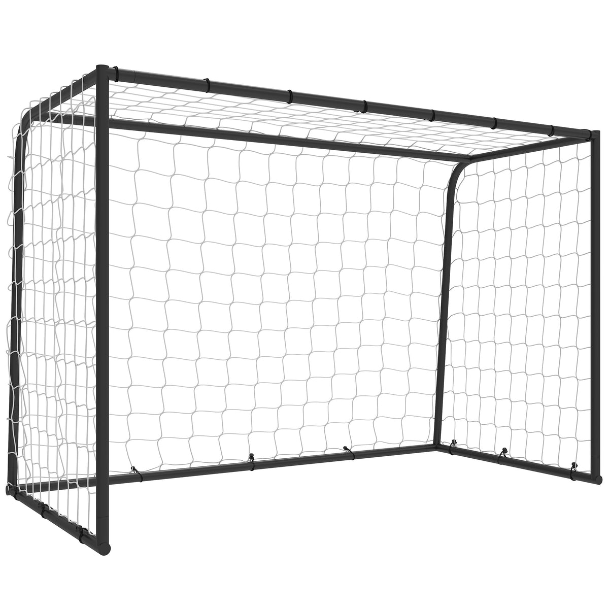 SPORTNOW Football Goal in Black