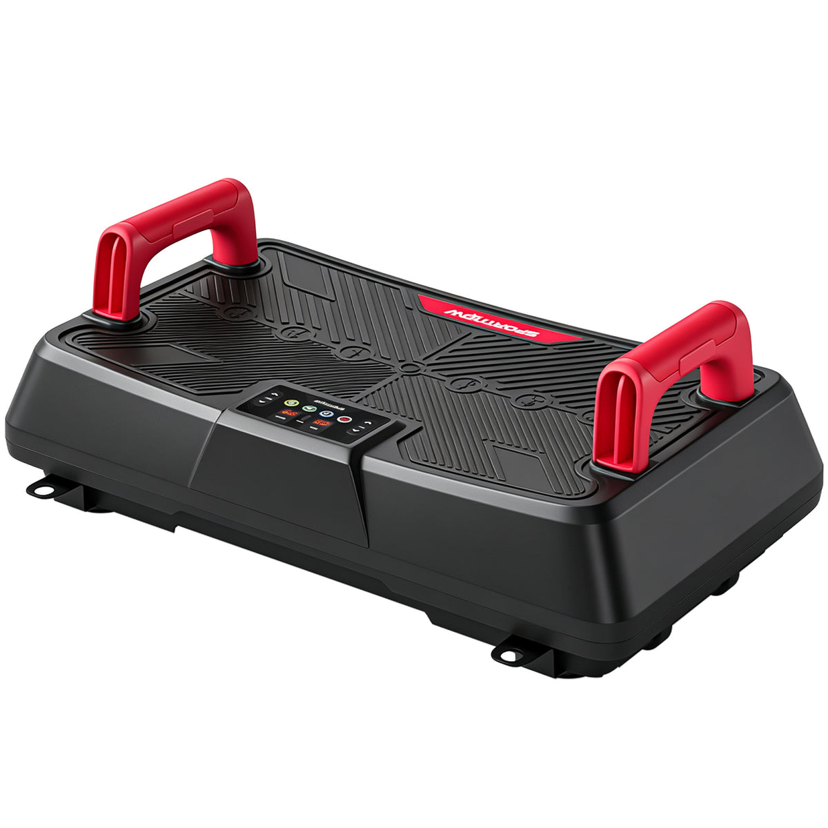 SPORTNOW Vibration Plate Exercise Machine with 99 Speed Levels in Red