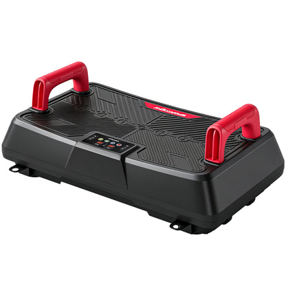 SPORTNOW Vibration Plate Exercise Machine with 99 Speed Levels in Red