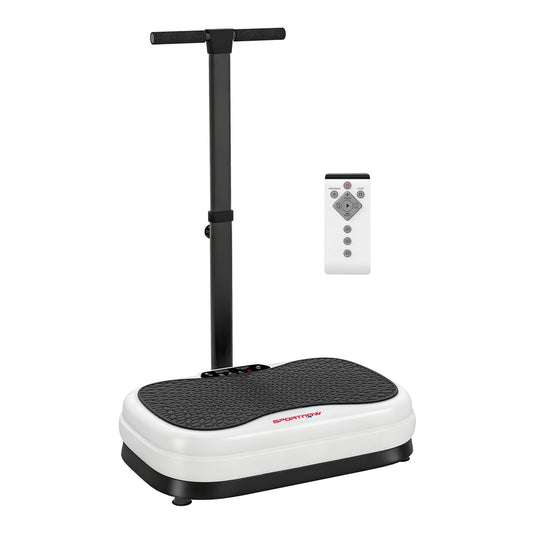 SPORTNOW Vibration Plate with a removable handle and remote control