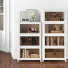 27/34/44/59/78/92.5 Gal Stackable Storage Bins with Lockable Wheels-34 Gal-3-Tier