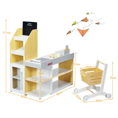 Supermarket Play Set with Shopping Cart