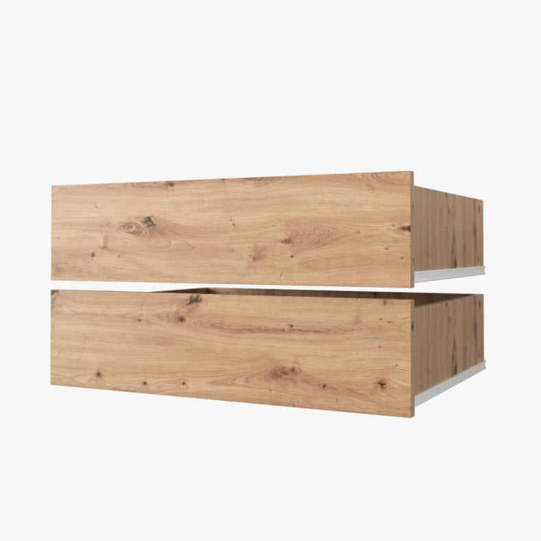 Additional Drawers For Sapporo Wardrobe [Set Of Two]