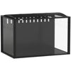 PawHut Hamster Cage Steel Chewproof with Openable Top, Deep Burrow for Dwarf Syrian Hamster, Gerbil, Rats, 81 x 51 x 53 cm