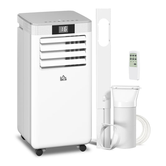 HOMCOM BTU Air Conditioning Unit White