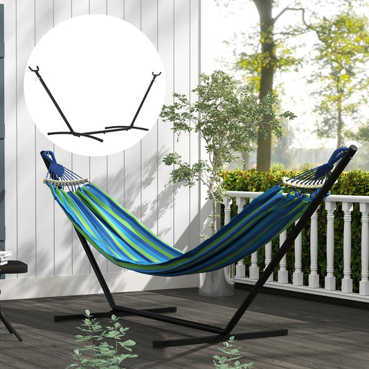 Outsunny 2.86m Universal Hammock Stand Metal Frame Garden Camping Picnic Outdoor Patio Replacement √¢‚Ç¨‚Äú Stand Only