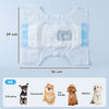PawHut Disposable Dog Diapers Female Incontinence or Excitable Urination and Training 48 Count, XS, 15-33 cm
