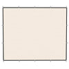 Outsunny Sun Shade Sail UV Protection Canopy with Stainless Steel Eyelets for Patio Garden 3 x 3.6 m Beige