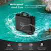 Portable Waterproof Hard Case with Customizable Foam Insert-34 x 31 x 16 cm