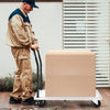 Folding Aluminum Alloy Platform Truck with 4 TPR Wheels and Handle
