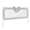 Toddler Bedrail with 24-Level Height Adjustment-Grey