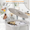 Towel Warmer Bucket 20L Large Capacity Towel Warmer Barrel-Grey