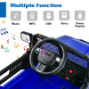 12V Kids Ride on Car with Remote Control and Music-Navy