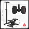 Twist Stepper with Adjustable Handlebar and LCD Monitor-Black