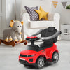 3 in 1 Ride on Push Car Stroller Sliding Walking Car-Red
