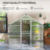 Outsunny 10 x 6ft Aluminium Frame Walk-In Greenhouse