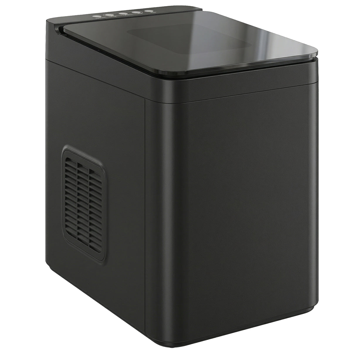 HOMCOM Countertop Ice Maker Machine in Black