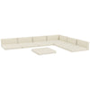 Outsunny Set of 14 Dining Set Cushions - Cream