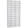 HOMCOM 33 Adjustable Compartment Storage Unit - White