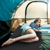 Ultralight Camping Cot for Adults with Side Pocket-Black