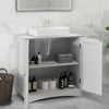 Under Sink Cabinet Freestanding Bathroom Vanity Cabinet-White