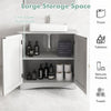 Under Sink Cabinet Freestanding Bathroom Vanity Cabinet-White
