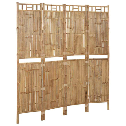 the room divider shown from a slight angle with the panels partially extended